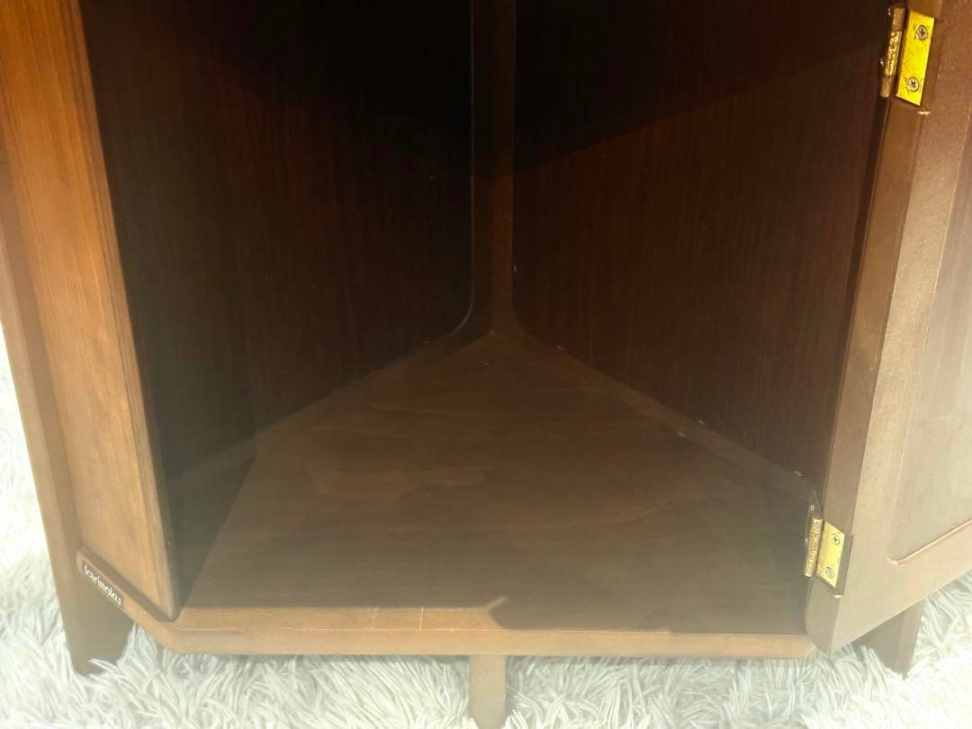 karimoku カリモク　電話台　ファックス台　コーナーキャビネット　IZ