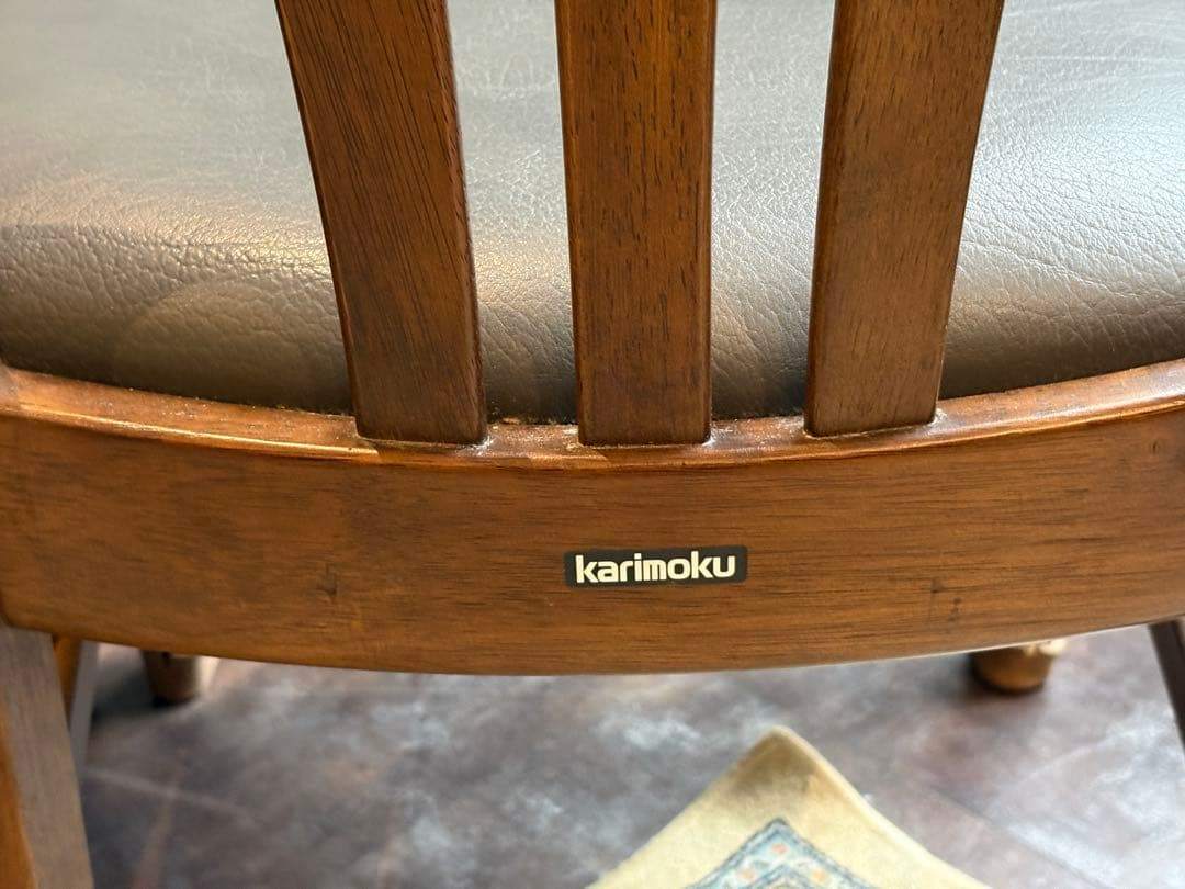 karimoku　カリモク　シェルチェア　ダイニングチェア　２脚セット　nZ