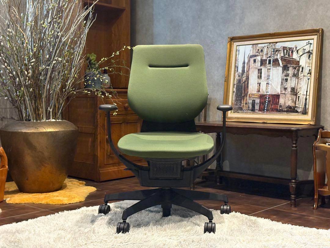 ④KOKUYO コクヨ　デスクチェア　オフィスチェア　イングチェア　H