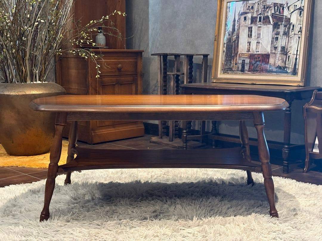 希少　KOSUGA コスガ ローテーブル センターテーブル アンティーク nZ