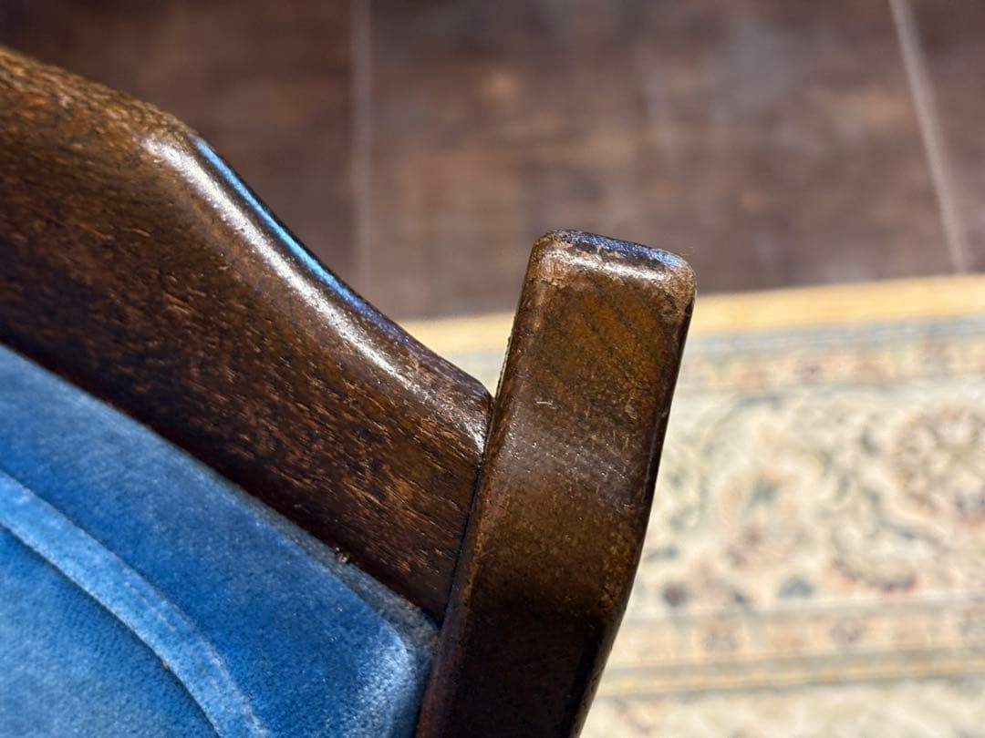 karimoku オールドカリモク デスクチェア ファブリック ビンテージ In