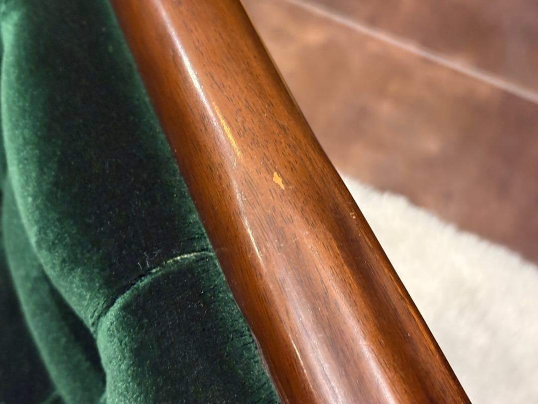 maruni マルニ木工　1人掛けソファ　オットマンセット　ボタンダウン　nZ