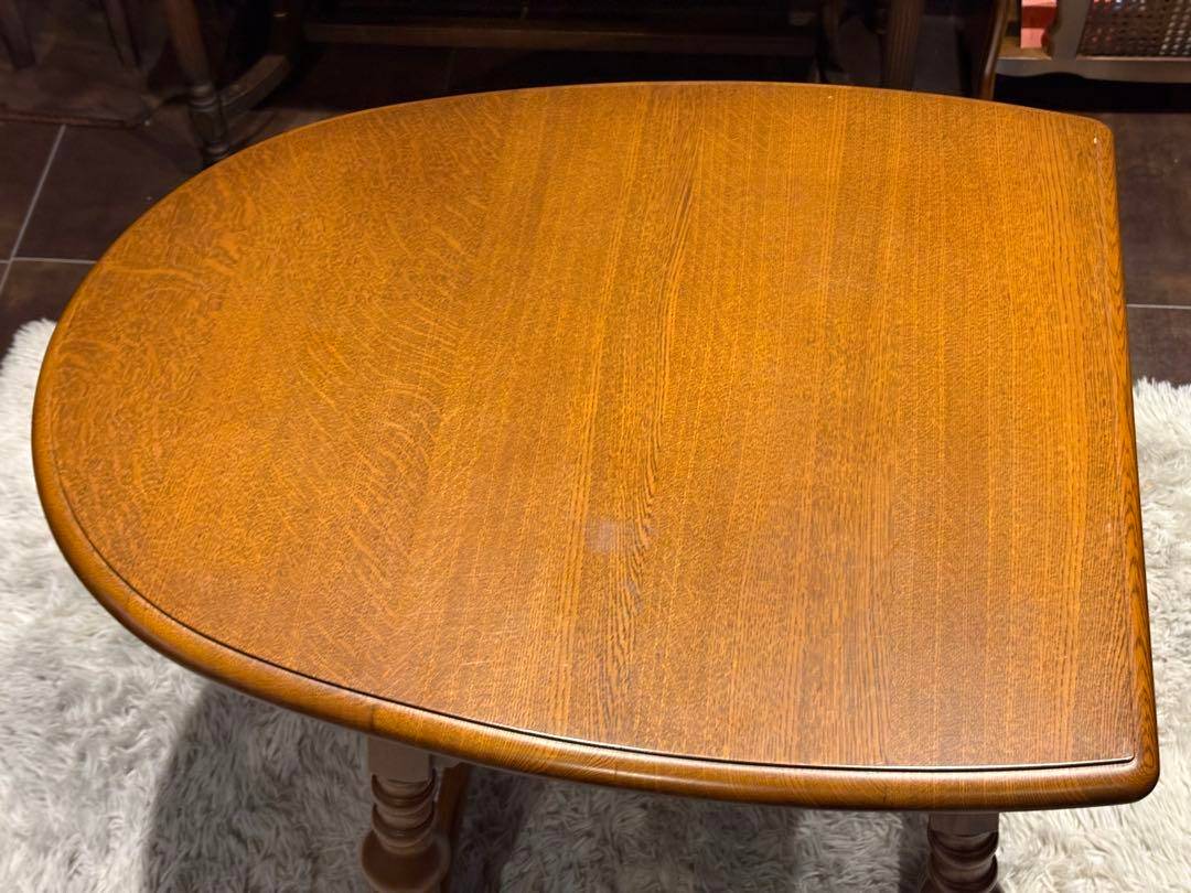 希少　ホビンレッグ　サイドテーブル　ローテーブル　アンティーク　クラシック