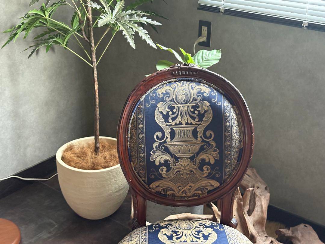 アンティーク　ヴィンテージ　猫脚　クラシック　ヨーロピアン　チェア 2脚 GZ