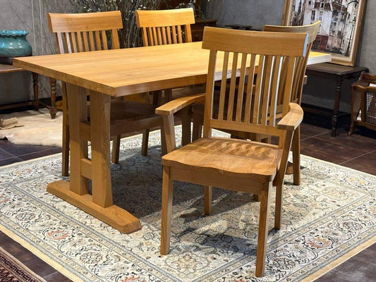 無垢材 ダイニングテーブル 食卓机 アンティーク ヴィンテージ ビンテージ nZ