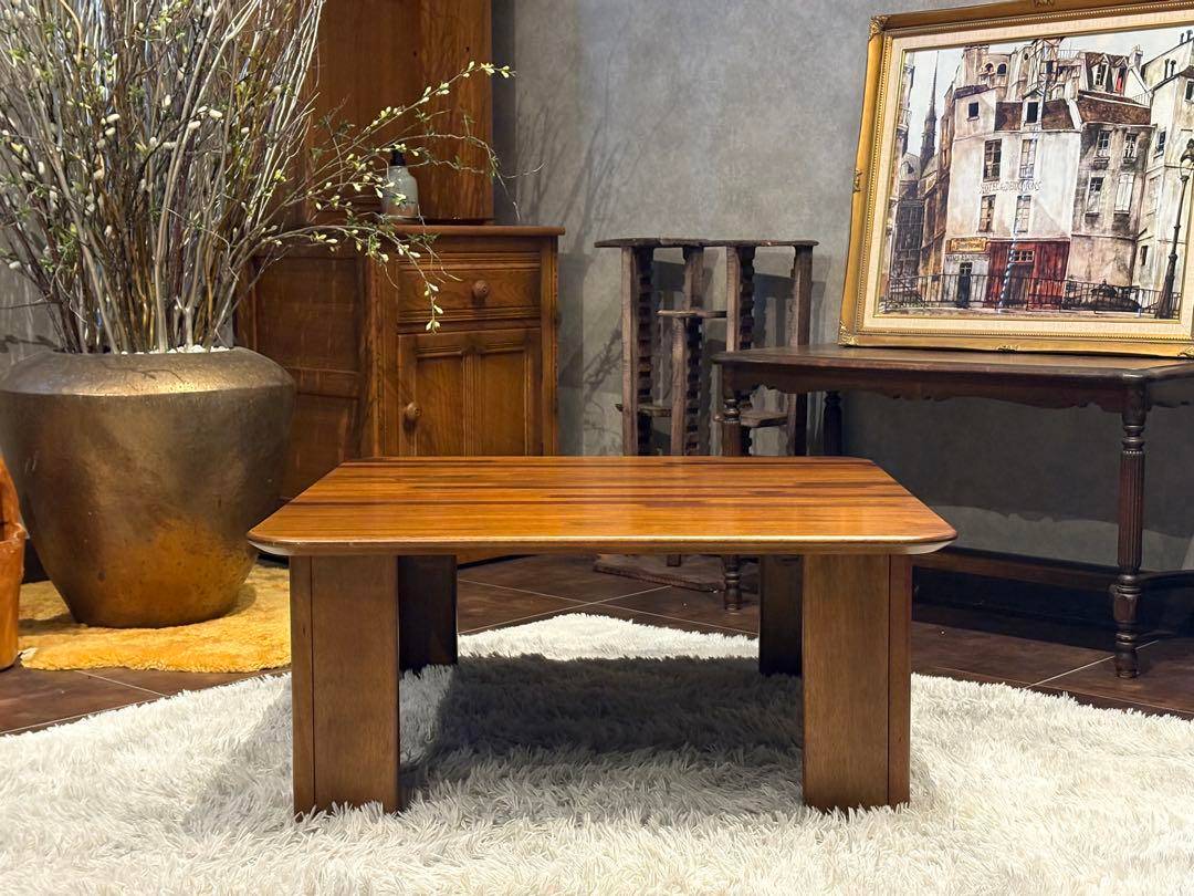 FUJI FURNITURE センターテーブル　ローテーブル　スクエア　IG