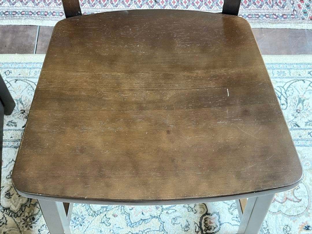 カリモク　ルスティック　RUSTIC レトロ　ビンテージ　チェア　2脚セット　H