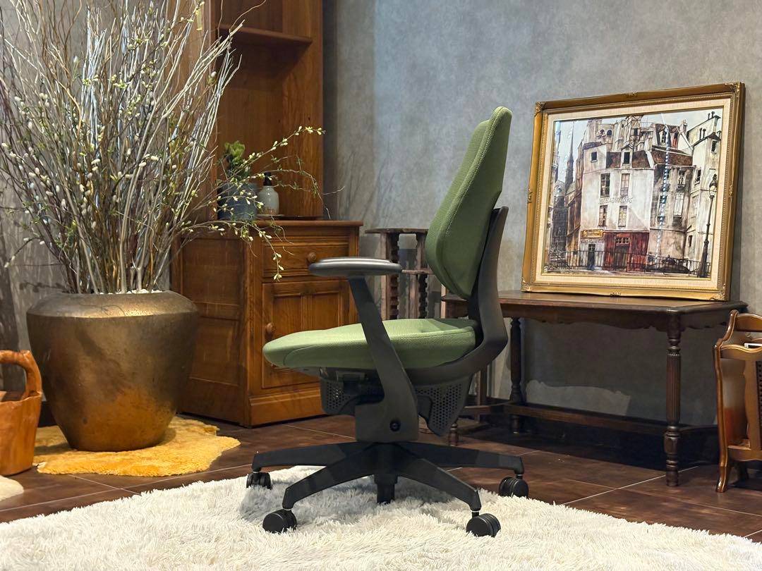 ⑥KOKUYO コクヨ　デスクチェア　オフィスチェア　イングチェア　H