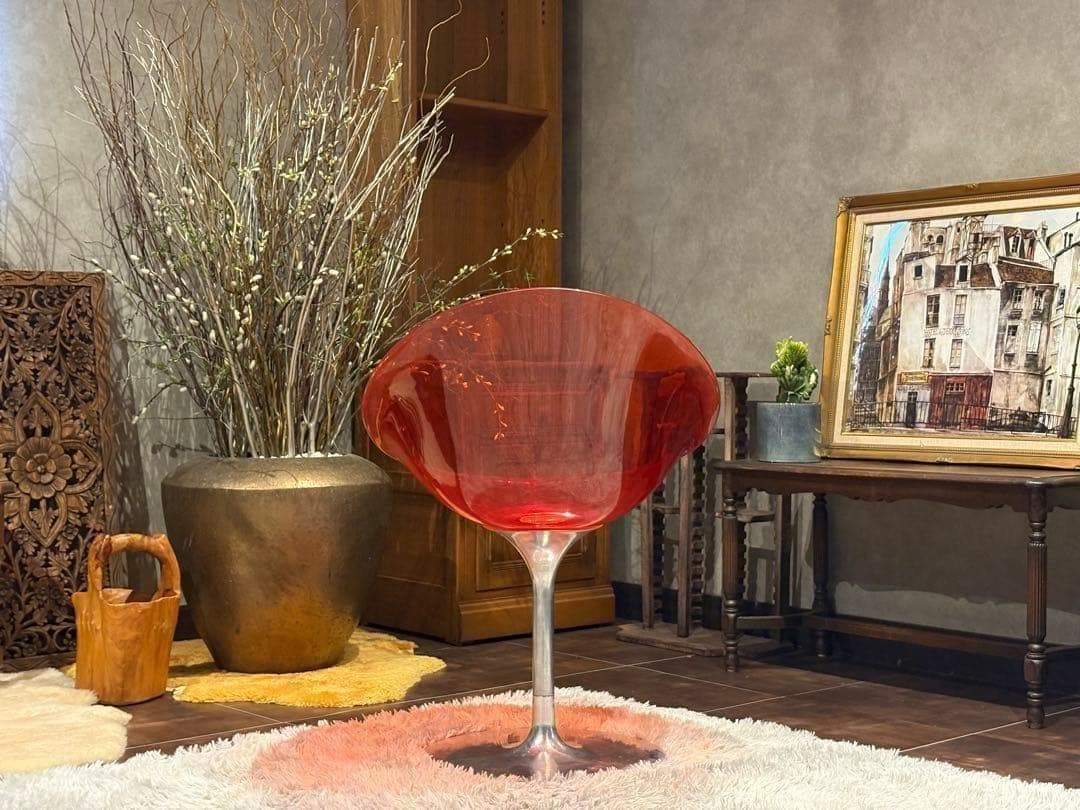カルテル　kartell エロエスチェア　回転椅子　レトロフューチャー　YZ