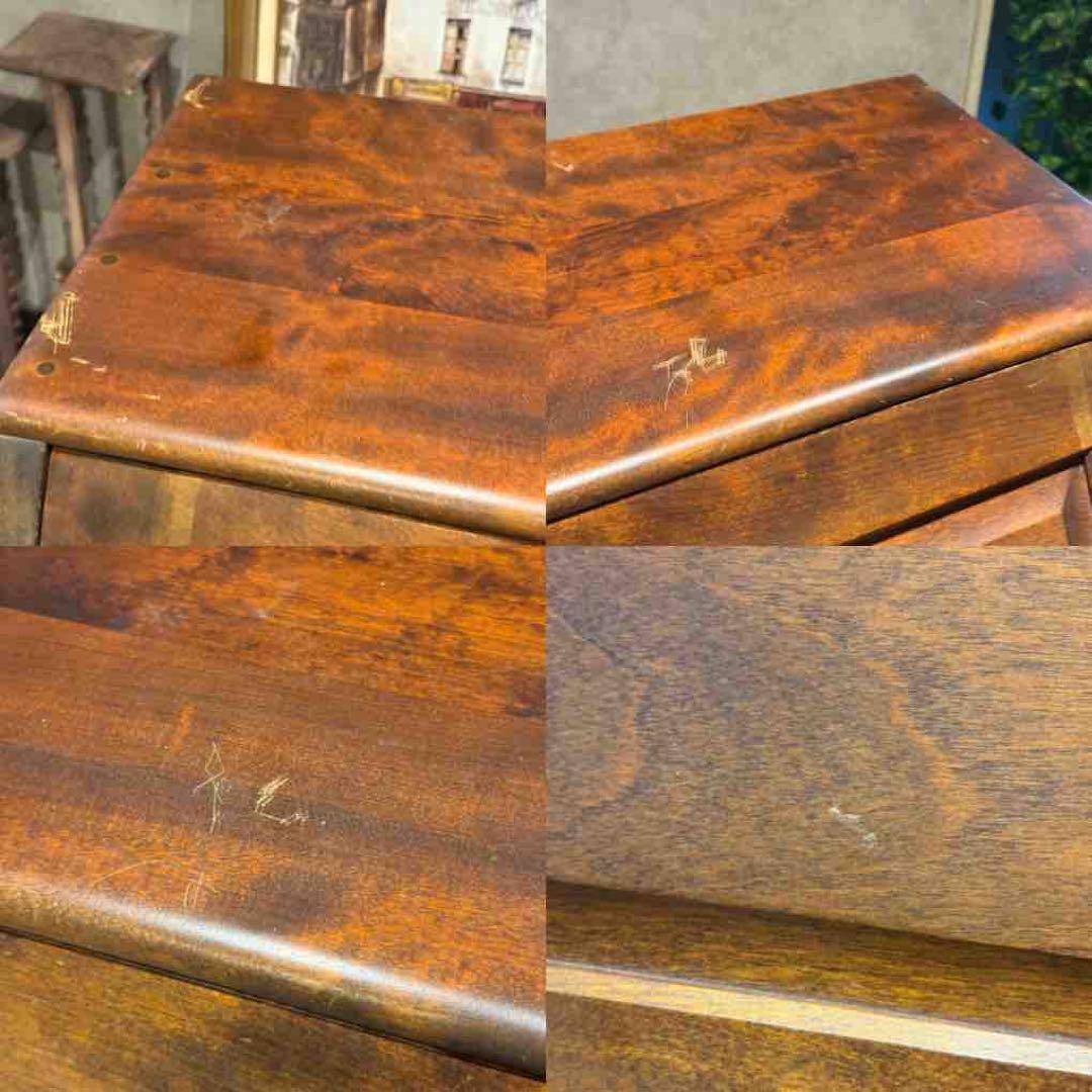 北海道民芸　ライティングビューロー　学習机　作業机　アンティーク　SG