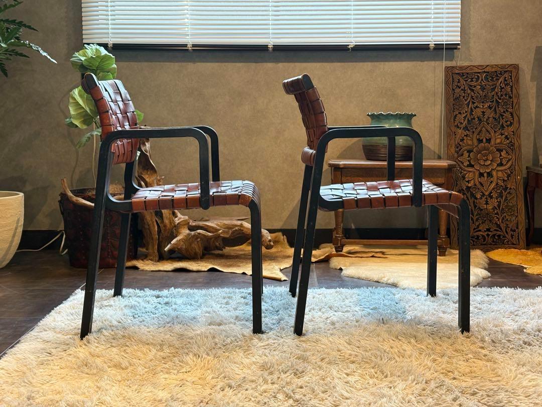 希少　アルフレックス　NTチェア　arflex 川上元美　アームチェア　NG