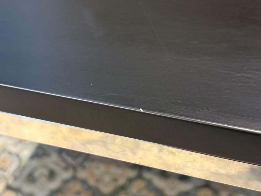 ローテーブル センターテーブル フラットローテーブル ブラック モダン SG