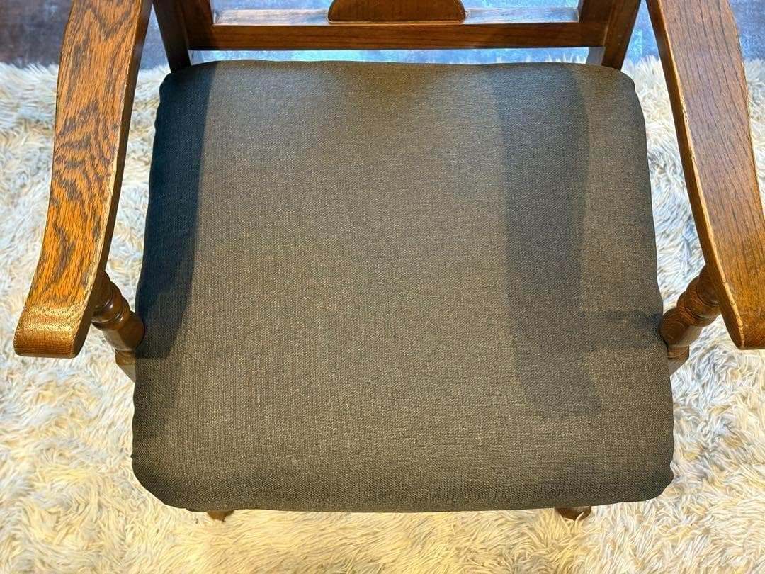 リメイク品　Brugge 三越ブルージュ　アームチェア　肘付き椅子 ny