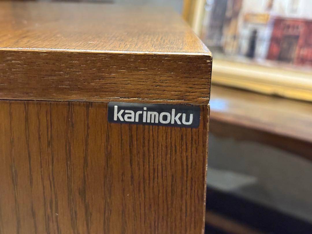 カリモク　karimoku 4段チェスト　サイドボード　ヴィンテージ　GY