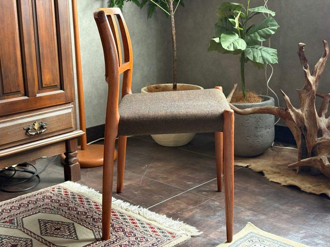 ②J.L. Møllers JLモラー　北欧ヴィンテージチェア　チーク材　NZ