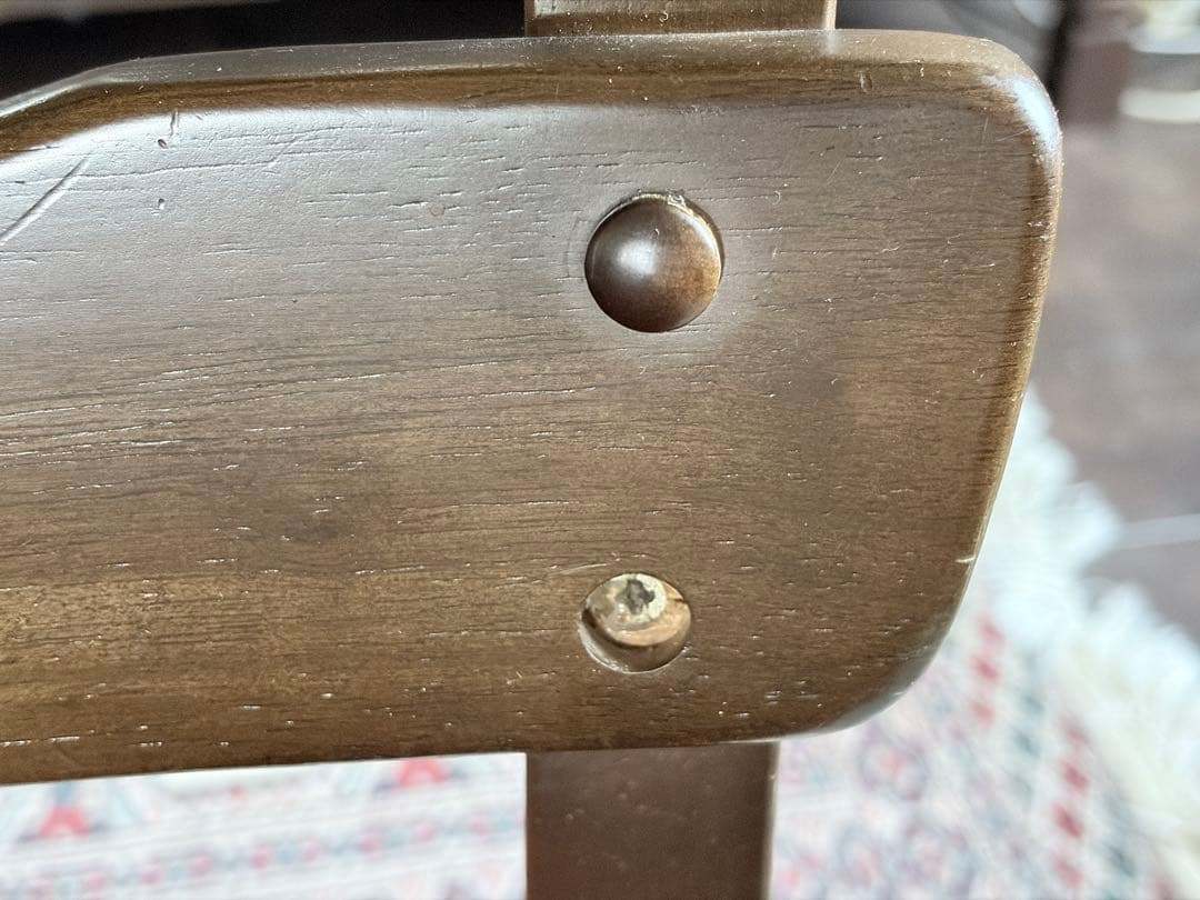 カリモク　ルスティック　RUSTIC レトロ　ビンテージ　チェア　2脚セット　H