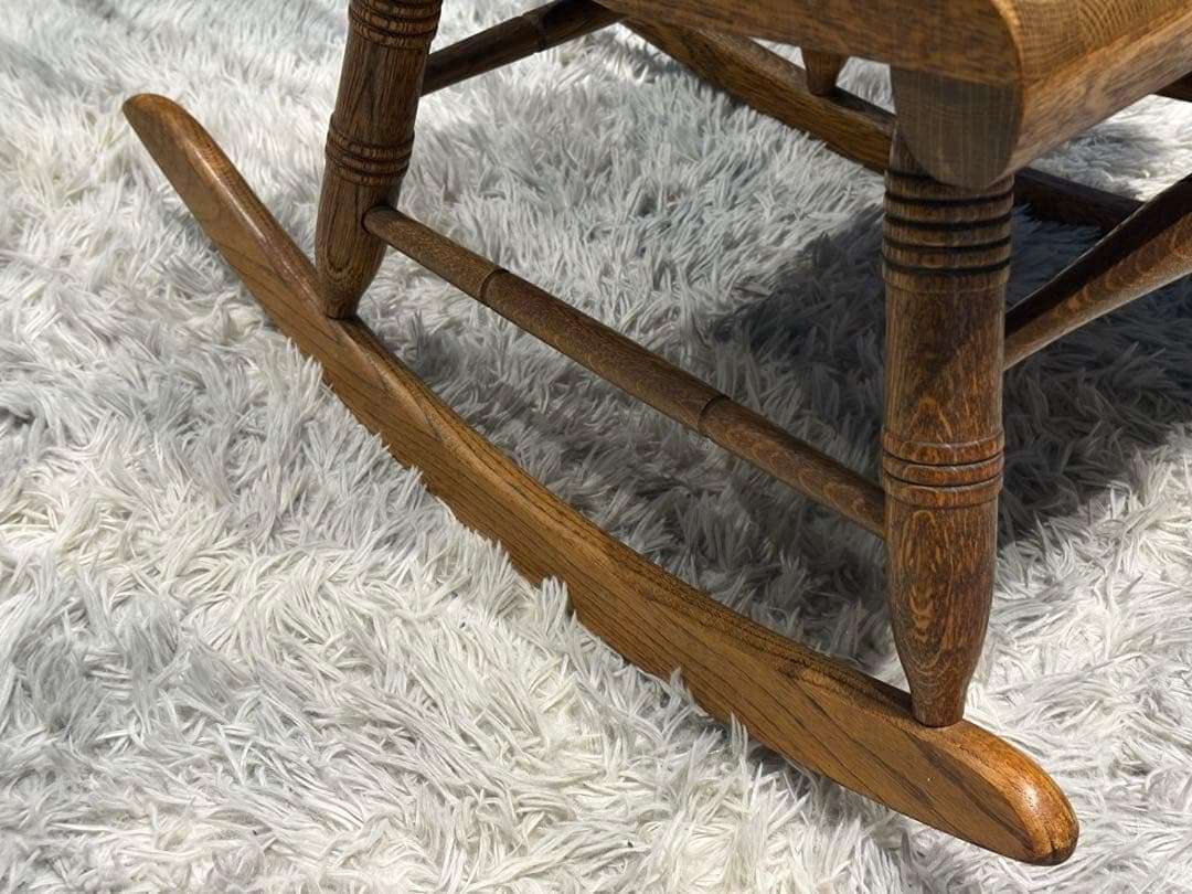 飛騨産業　キツツキマーク　ロッキングチェア　ヴィンテージ　アンティーク　SZ