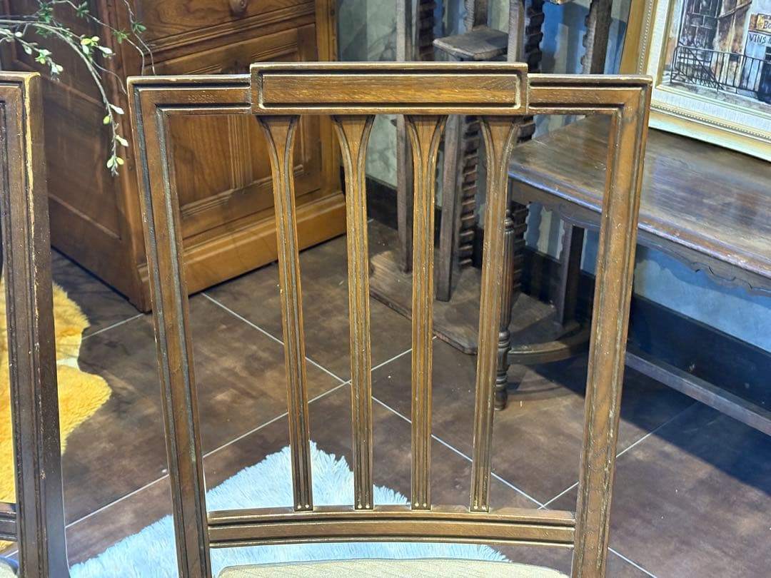 domani ドマーニ ダイニングチェア リビングチェア アンティーク nZ