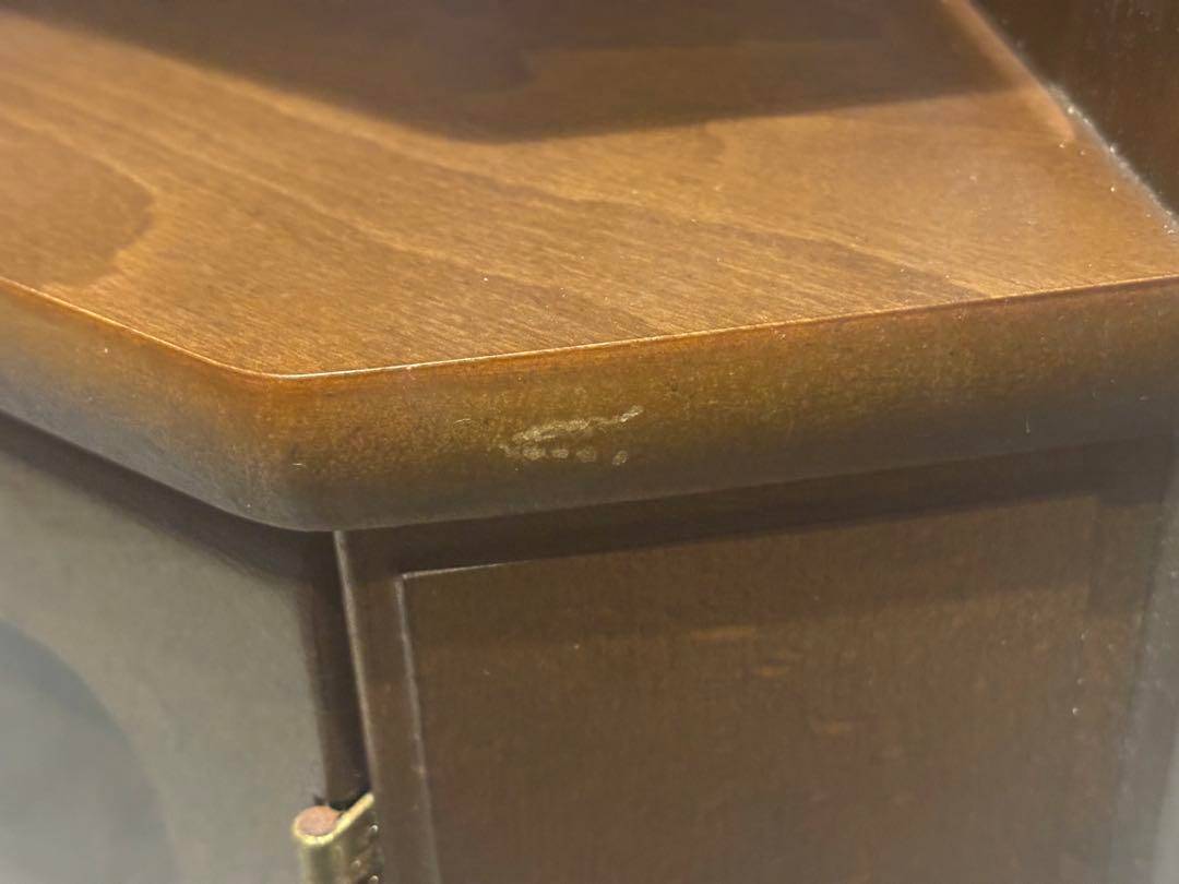 karimoku カリモク　電話台　ファックス台　コーナーキャビネット　IZ