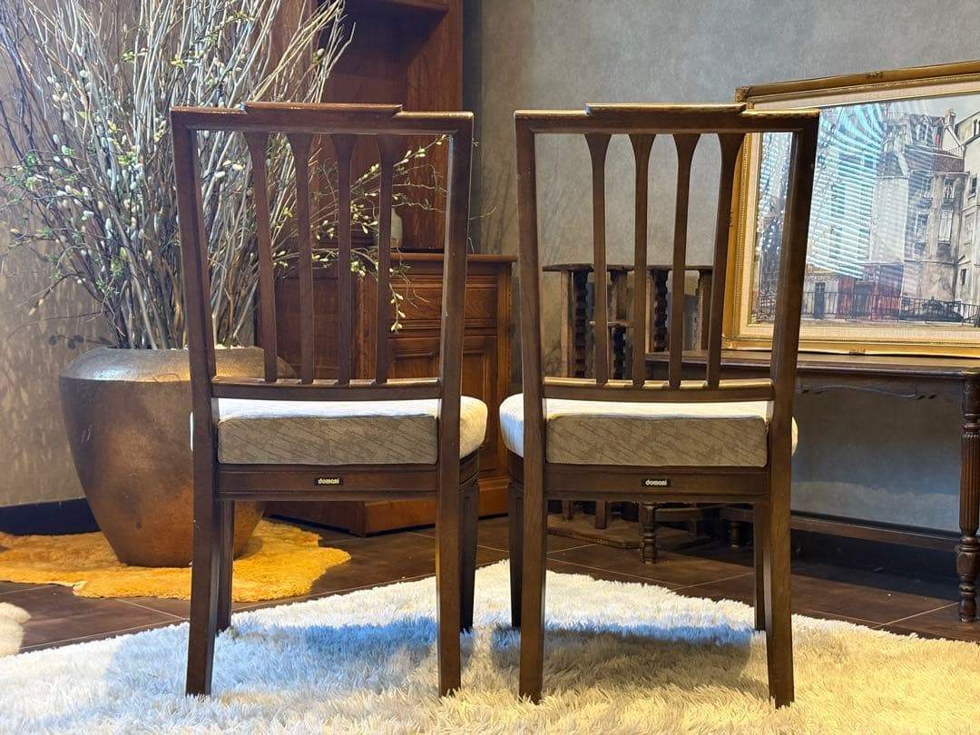 domani ドマーニ ダイニングチェア リビングチェア アンティーク nZ