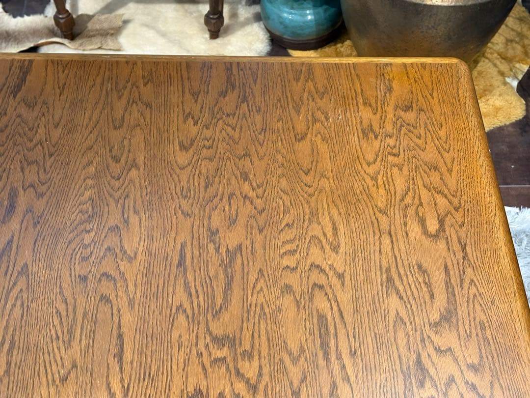 飛騨産業 キツツキ スクエアテーブル ダイニングテーブル アンティーク nG