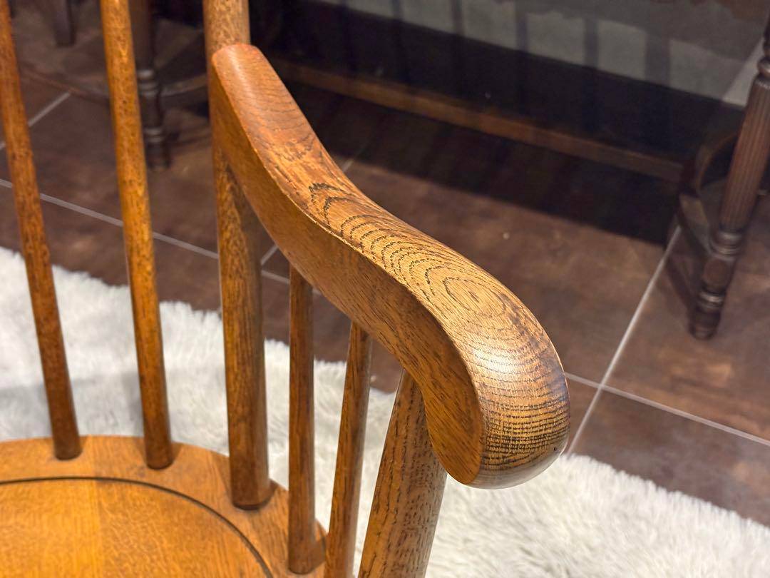 飛騨産業　キツツキマーク　ロッキングチェア　ヴィンテージ　アンティーク　SZ