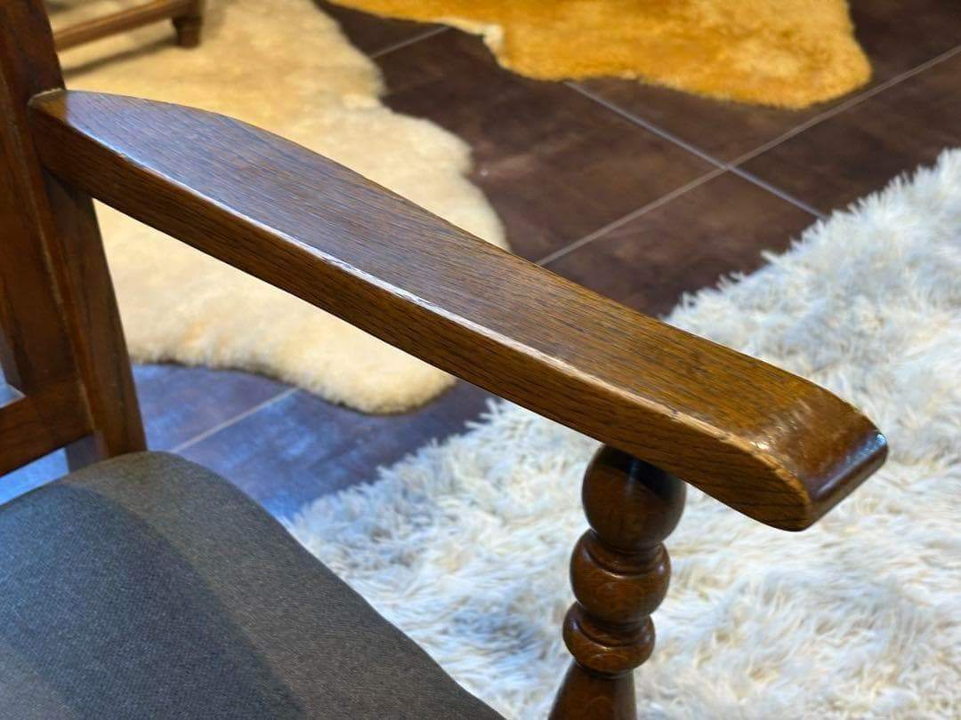 リメイク品　Brugge 三越ブルージュ　アームチェア　肘付き椅子 ny