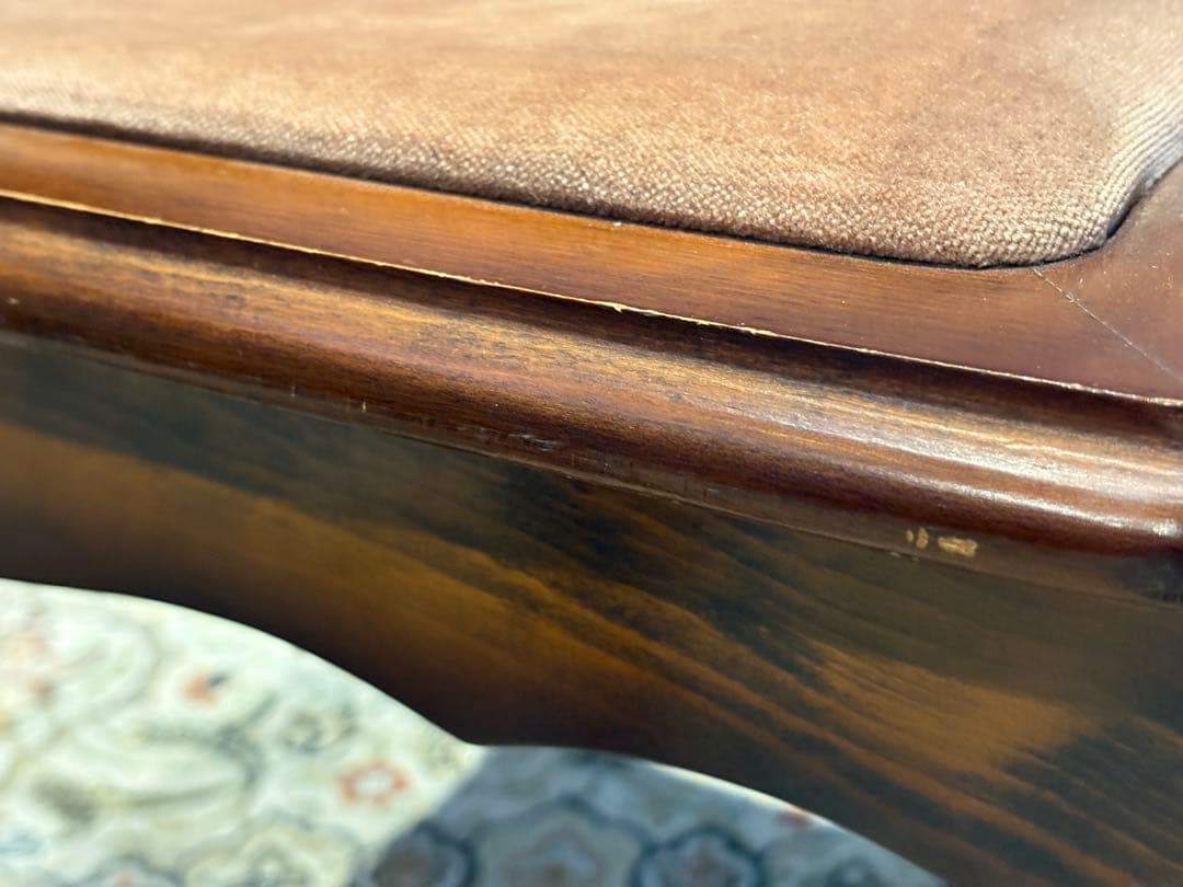 ②光製作所 ダイニングチェア リビングチェア 猫脚 アンティーク ビンテージ R