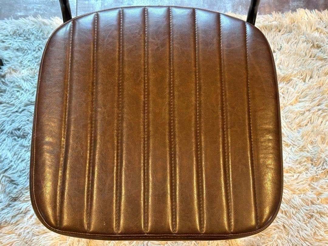 希少　マルニ　maruni ヴィンテージチェア　2脚セット　合皮レザー　IZ