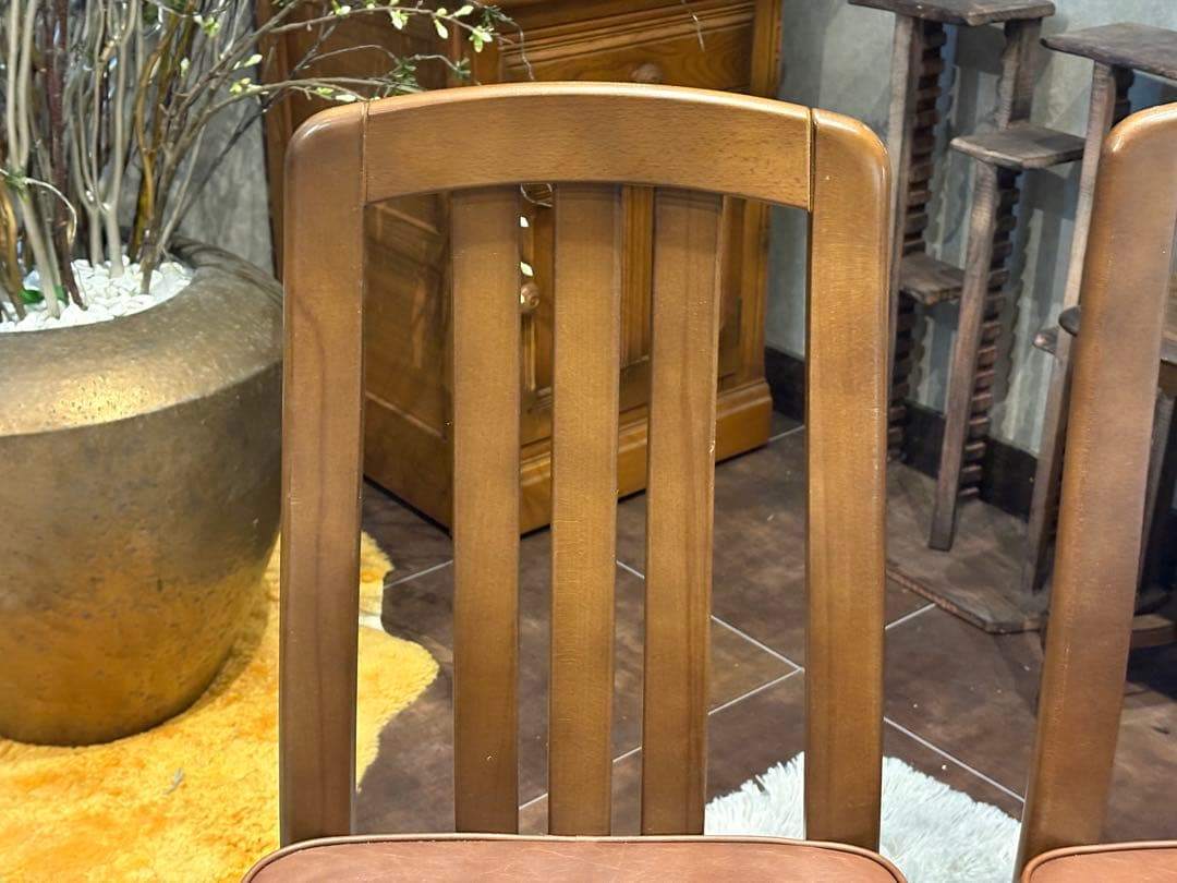 karimoku カリモク ダイニングチェア リビングチェア アンティーク nZ