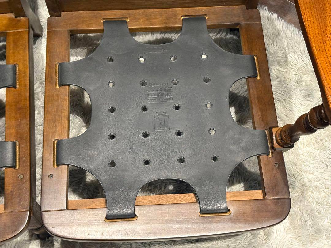 飛騨産業　キツツキ　2掛けソファ　アームチェア　アームソファ　アンティーク　nN