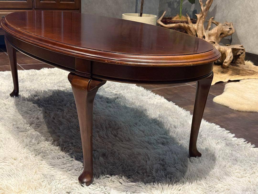 maruni マルニ木工　オールドマルニ　ラウンドテーブル　ローテーブル　猫脚