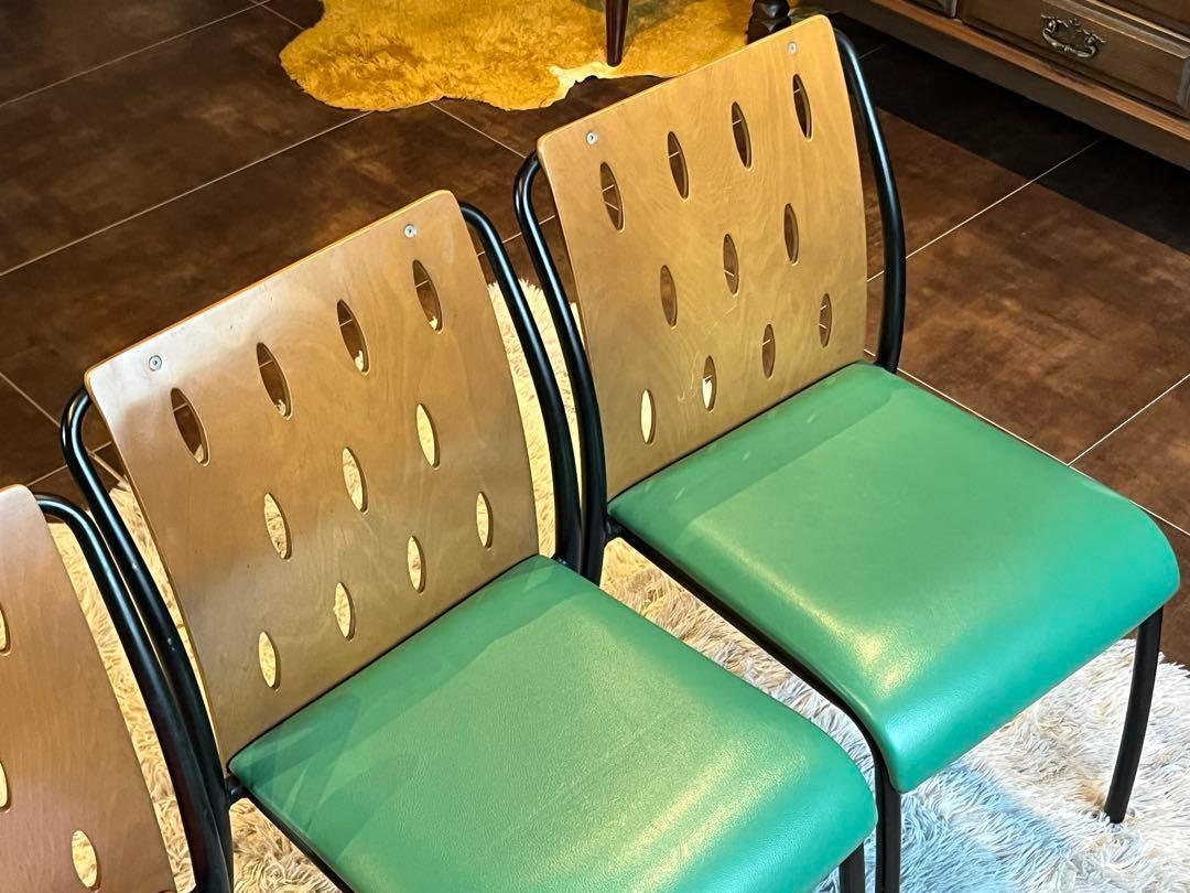 CRES クレス　スタッキングチェア　シティ系　ビンテージ　ポップ　RZ