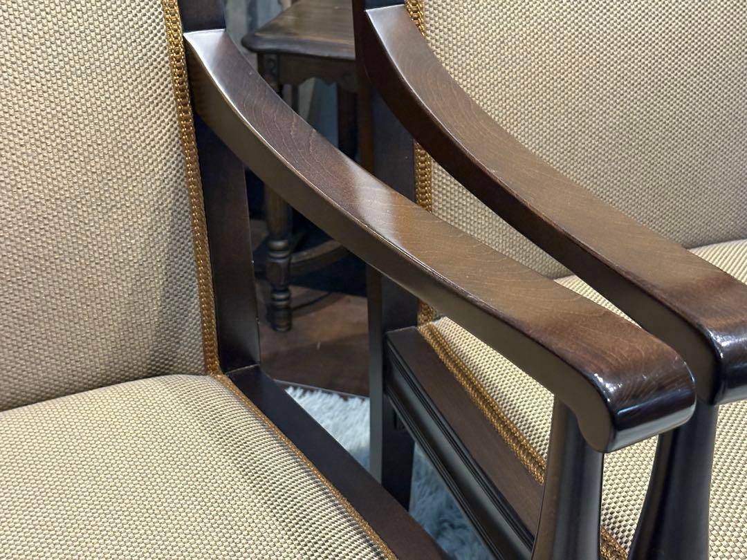 ②ダイニングチェア　アームチェア　アンティーク　ヴィンテージ　ビンテージ　IR