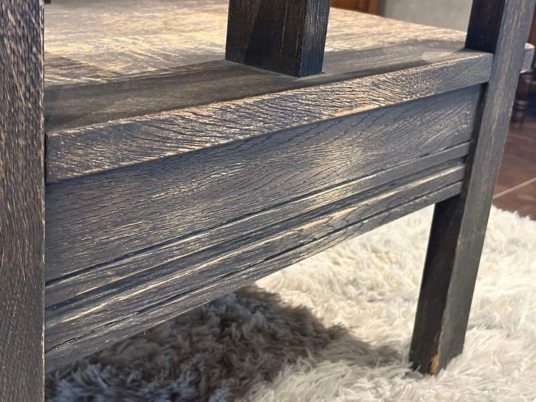 希少　oakshop オークショップ　オーク材　両側ハイバックチェア　英国　nH