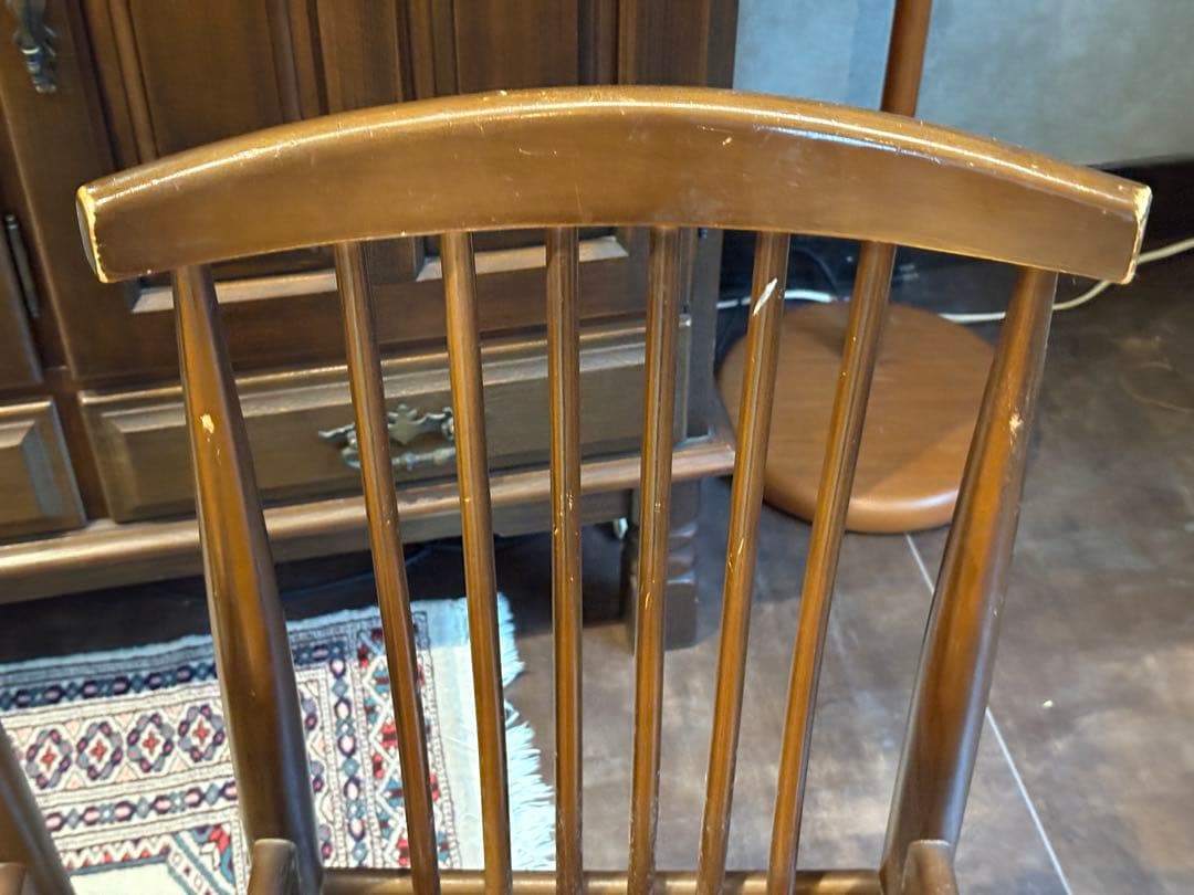 IF アイエフの家具　スポークチェア　レトロ　ヴィンテージ　ビンテージ　IZ