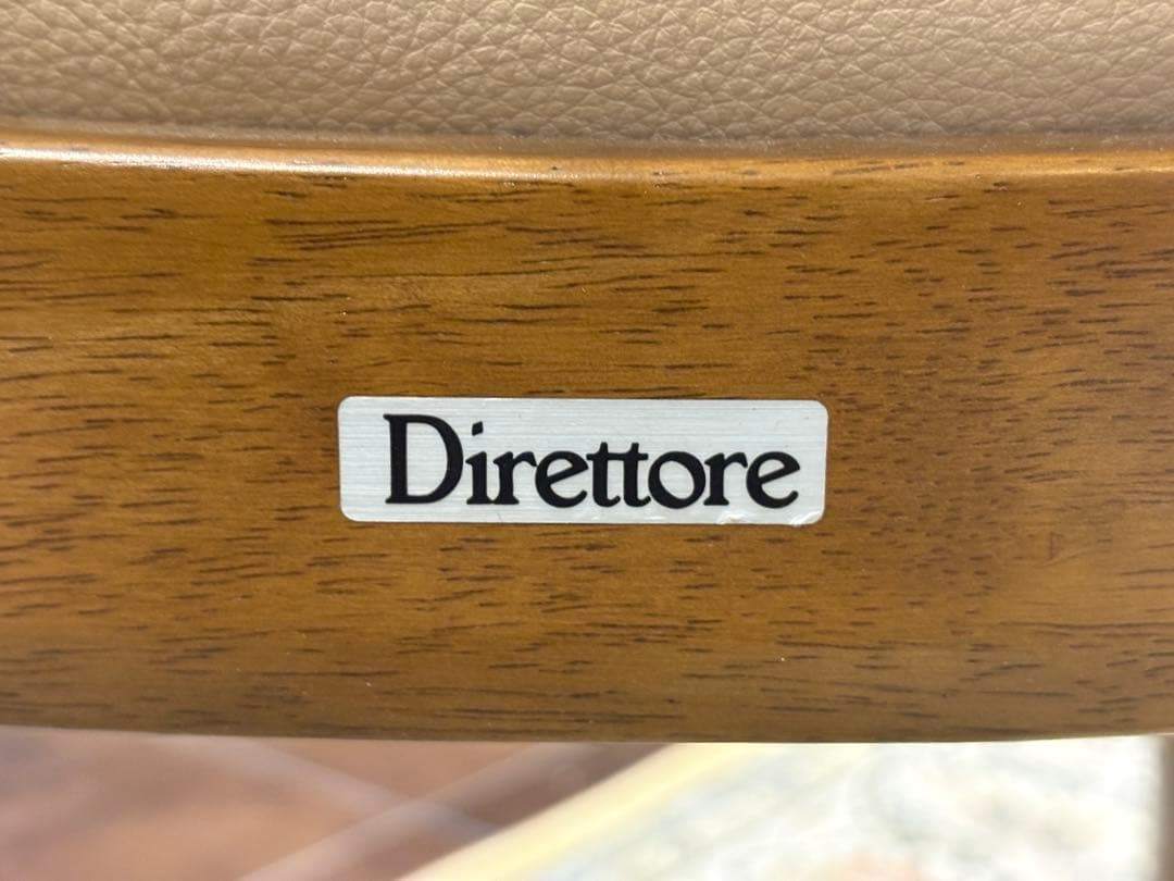 ①カリモク Direttore ディレトーレ ダイニングチェア 合皮レザー nZ