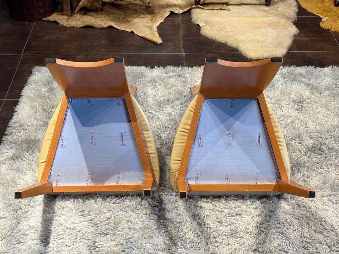 美品　高級家具　チェア　シンプル　モダン　PAKSNWI ハイバックチェア　YZ
