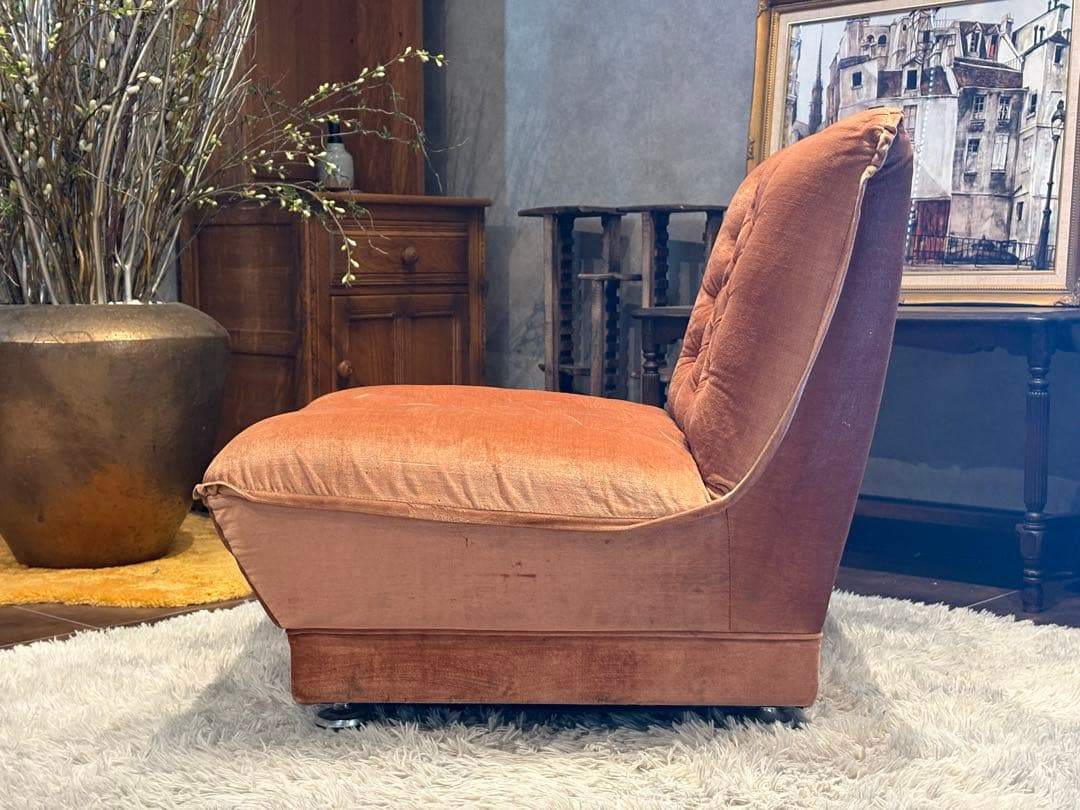 maruni マルニ 1人掛けソファ 1Pソファ ファブリック ビンテージ IG