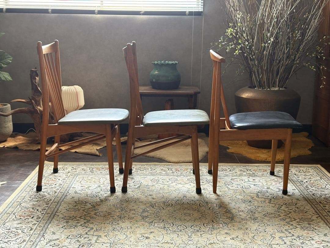飛騨産業　キツツキマーク　白川木工　shirakawa ヴィンテージチェア　R