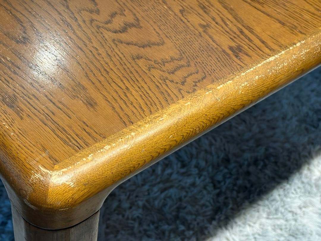 飛騨産業 キツツキ スクエアテーブル ダイニングテーブル アンティーク nG