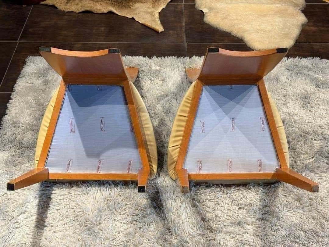 美品　高級家具　チェア　シンプル　モダン　PAKSNWI ハイバックチェア　YZ