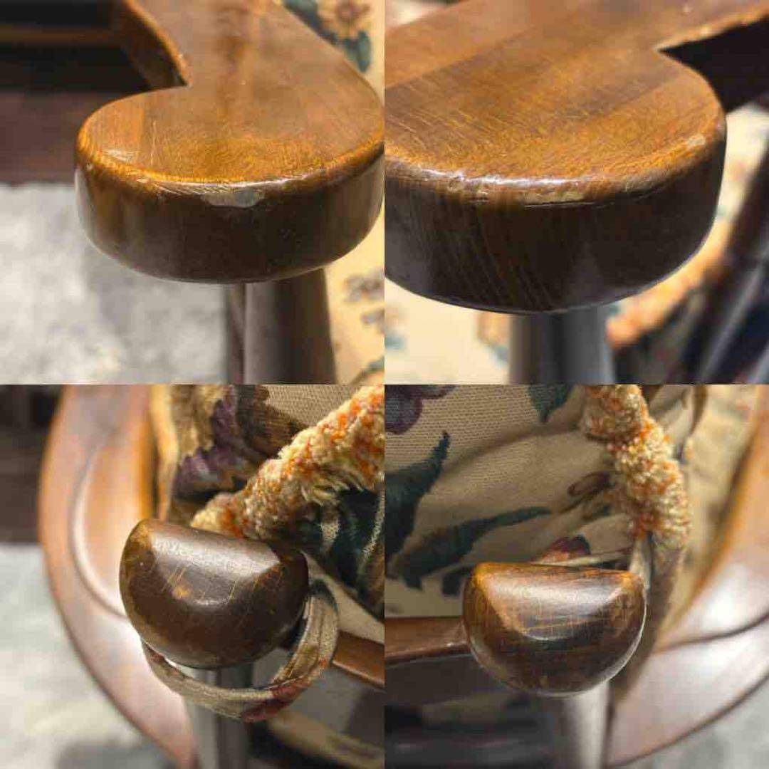 飛騨産業 キツツキマーク ロッキングチェア ダイニングチェア ビンテージ GZ