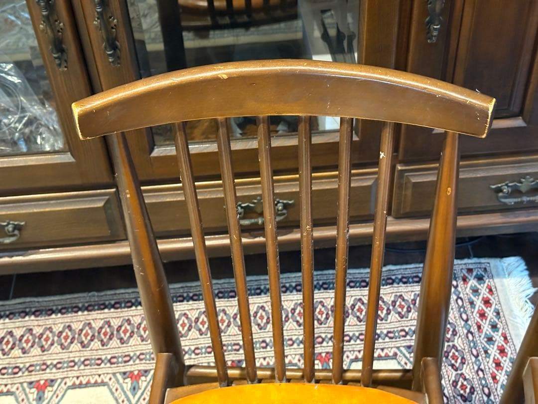 IF アイエフの家具　スポークチェア　レトロ　ヴィンテージ　ビンテージ　IZ