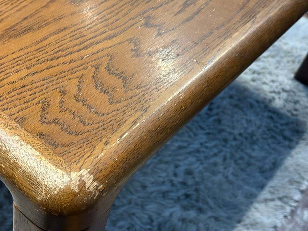 飛騨産業 キツツキ スクエアテーブル ダイニングテーブル アンティーク nG