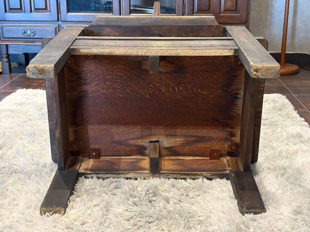 希少　oakshop オークショップ　オーク材　両側ハイバックチェア　英国　nH