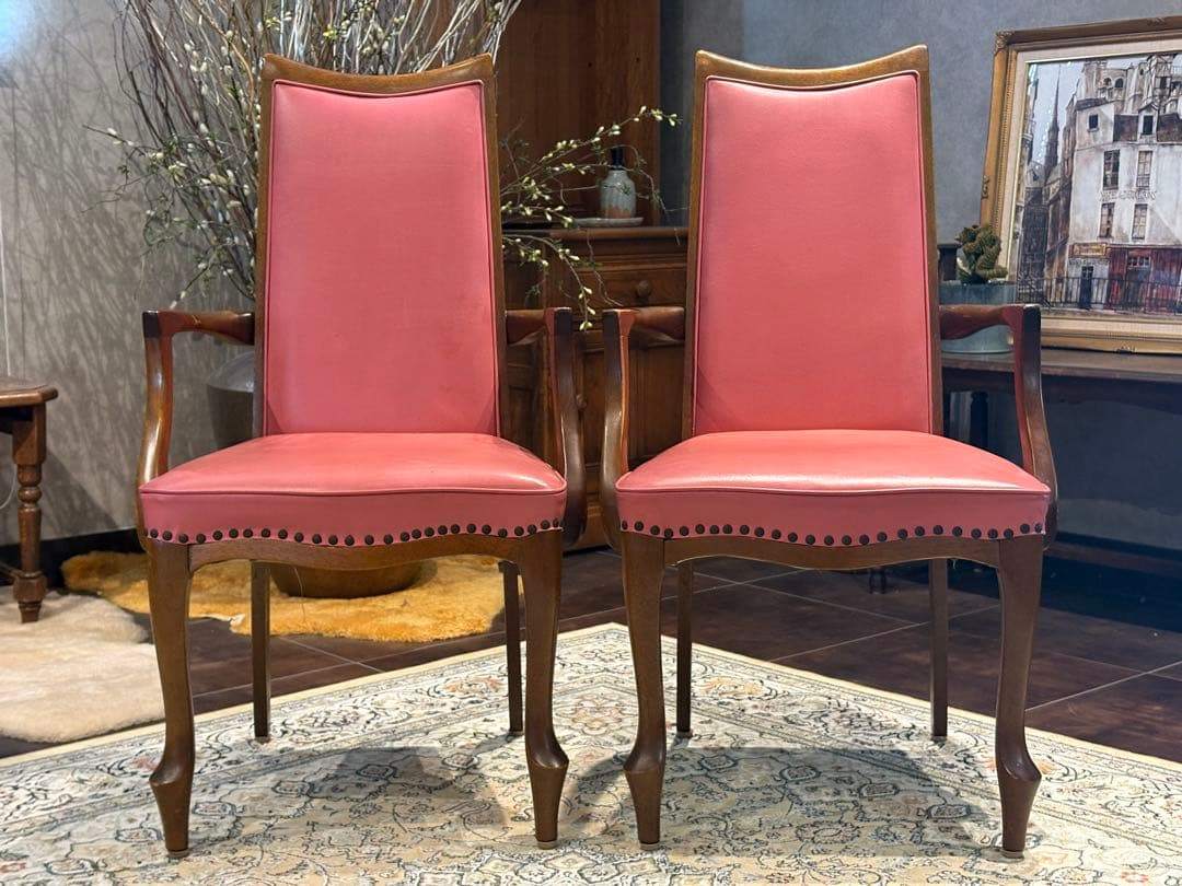 maruni マルニ木工 アームチェア ダイニングチェア アンティーク IZ