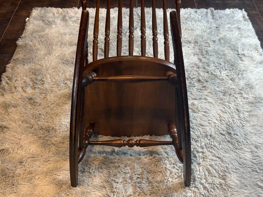 希少　太平WINDS アンティーク　ロッキングチェア　ヴィンテージ　木彫　nZ