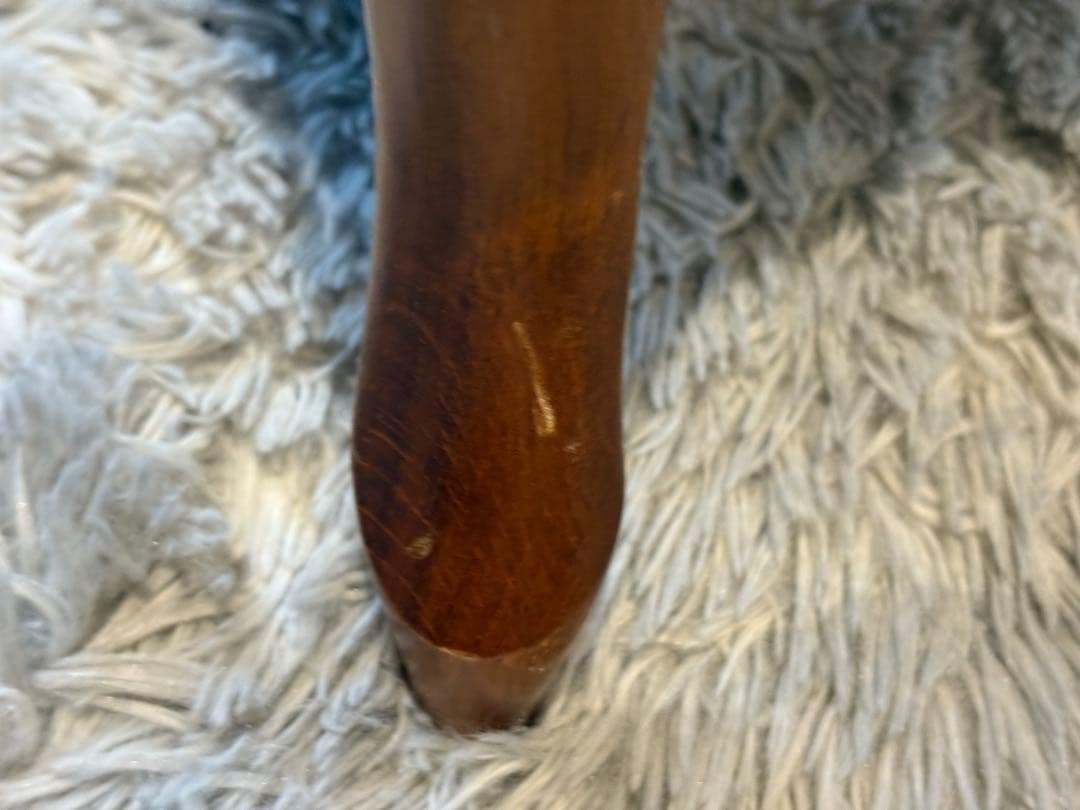 ① フランスアンティーク　輸入家具　ロココ　鋲打　リベット打　アームソファ　GG