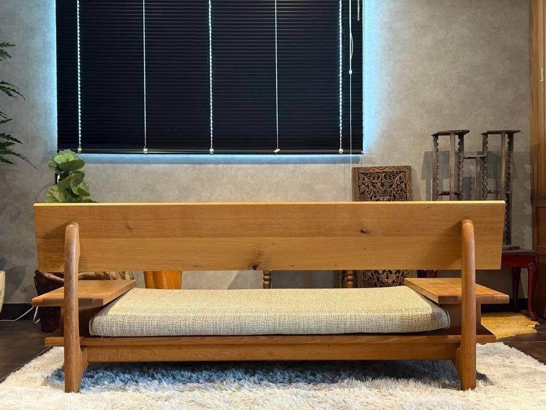 飛騨産業 ヒダサンギョウ 森のことば 両肘付 2人掛けソファ 無垢の木　InZ